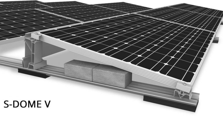 K2: Flat roof systems - VP Solar Mounting systems for flat roof