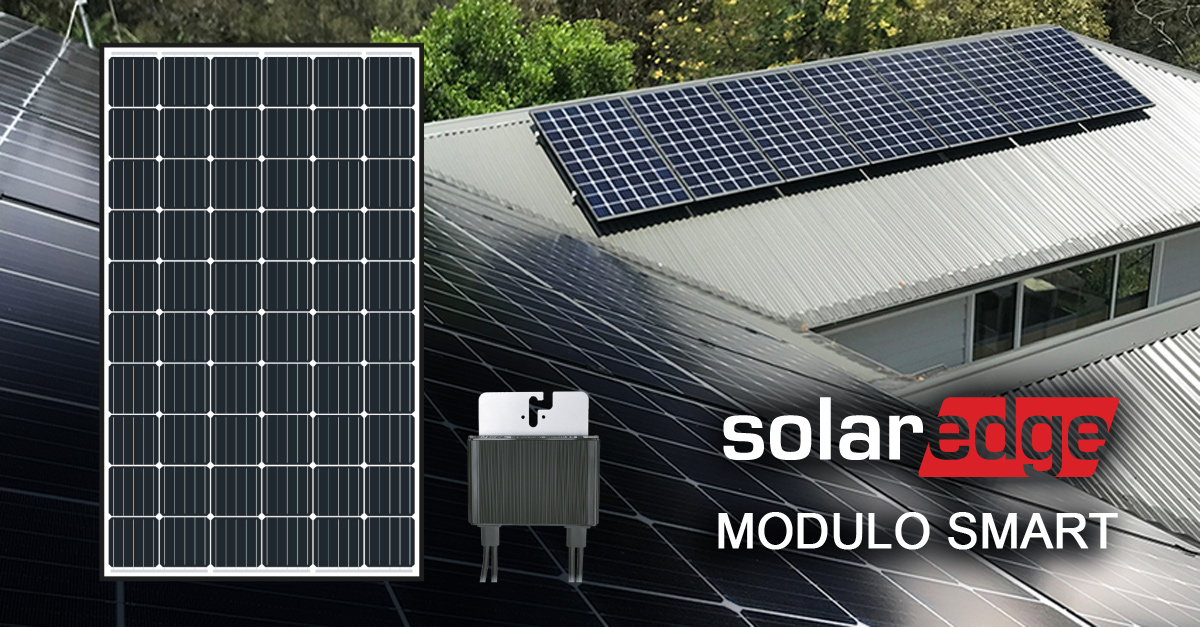 Moduli smart con ottimizzatore di potenza integrato SolarEdge