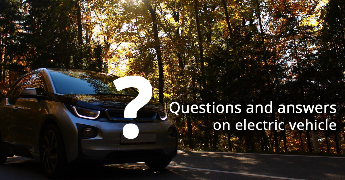 Questions and answers on electric vehicle