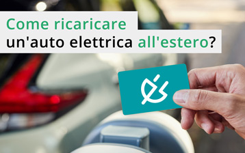 Come ricaricare un'auto elettrica all'estero?